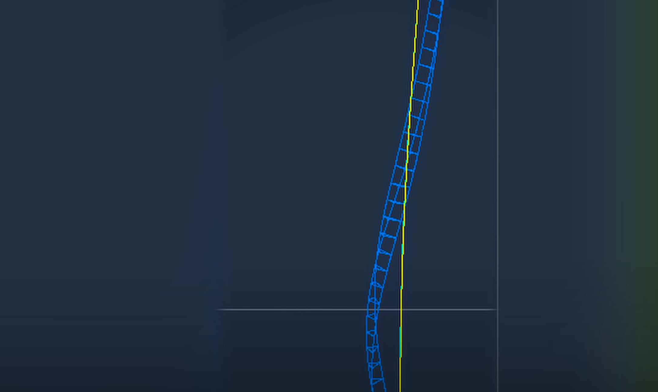 Heartline of a Roller Coaster